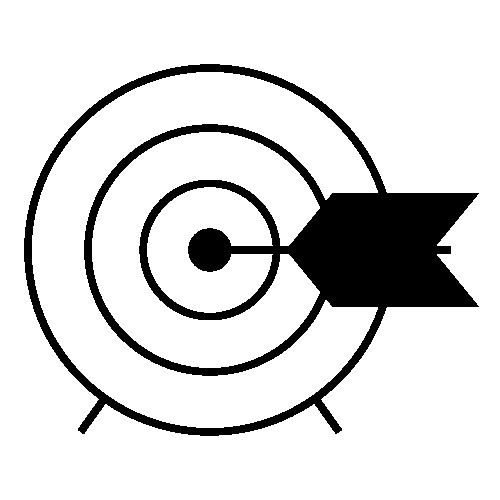 Black cat silhouette with arched back.