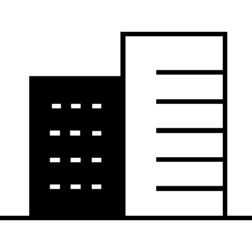 Black background with white rectangular grid.